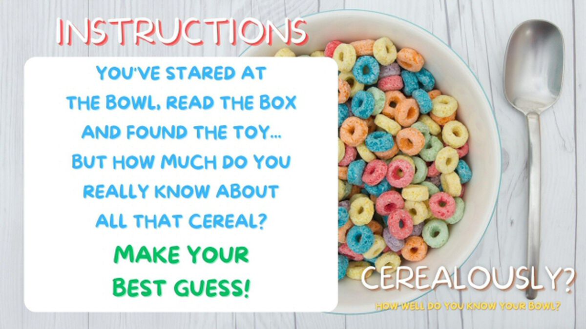 Cerealously image number null